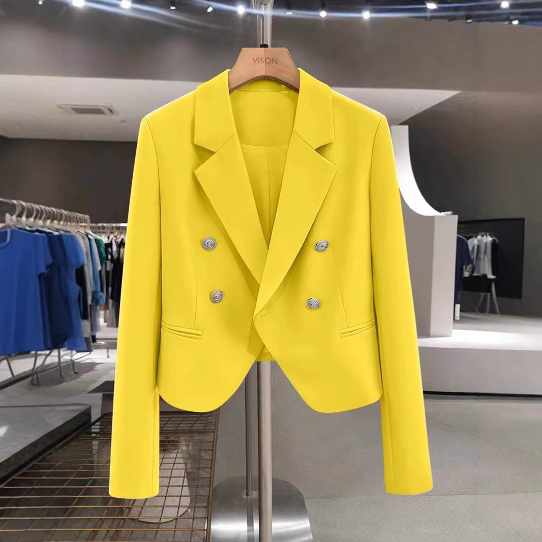 French Style Short Suit Coat Female Young