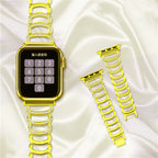 22mm Metal C-shaped Diamond Strap