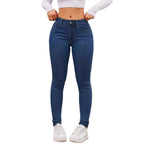 Skinny Stretch Feet Pants Jeans