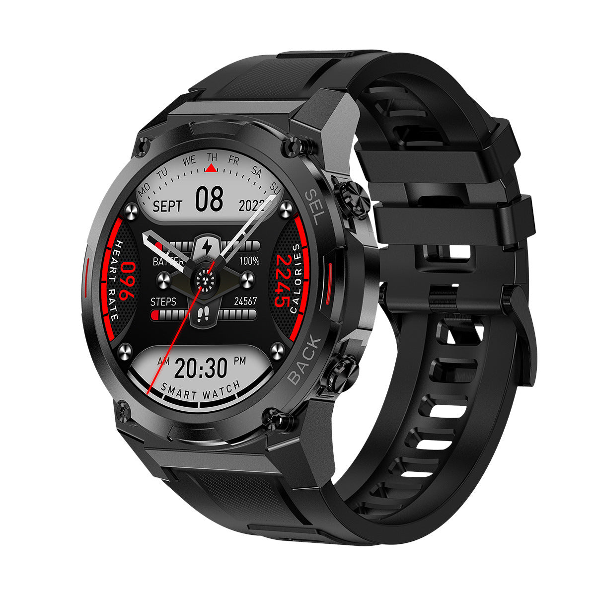Anti-fall 143-inch Screen IP68 Waterproof NFC Smart Watch
